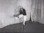 A young sailor practicing his 