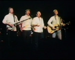 The Clancy Brothers on stage